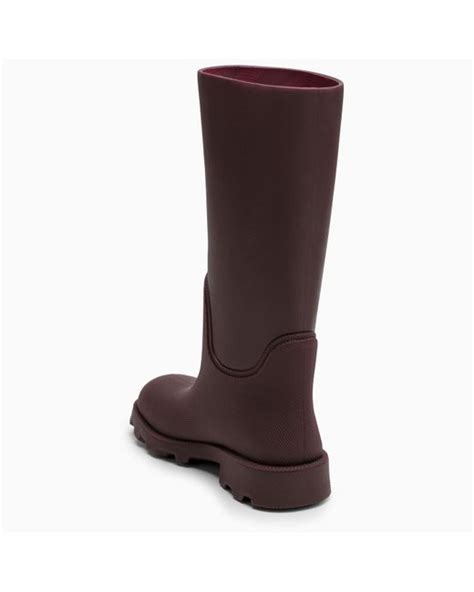 burberry high wellies|burberry rubber marsh heels.